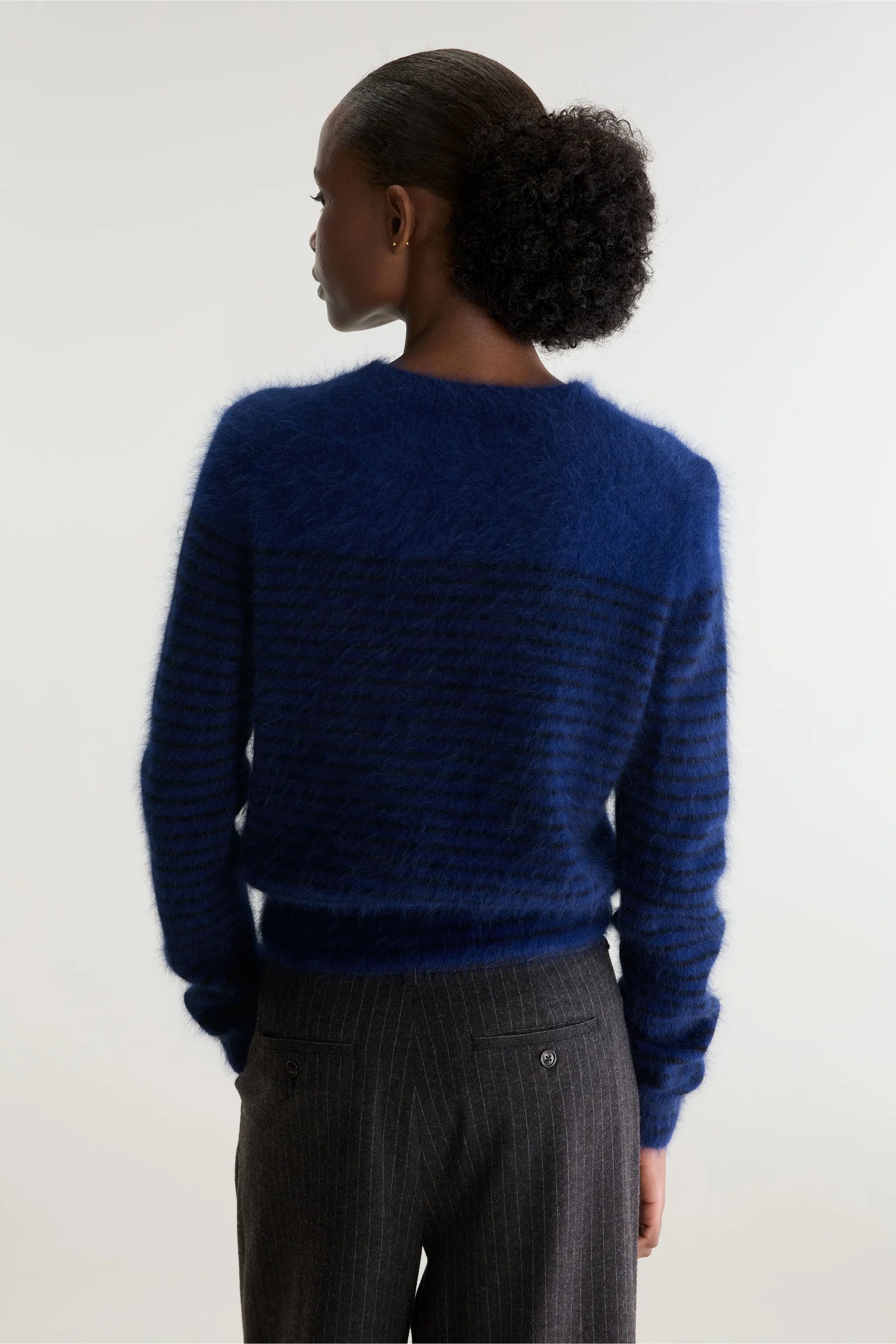 Bellerose Datir Stripe Knit - Blue, Black