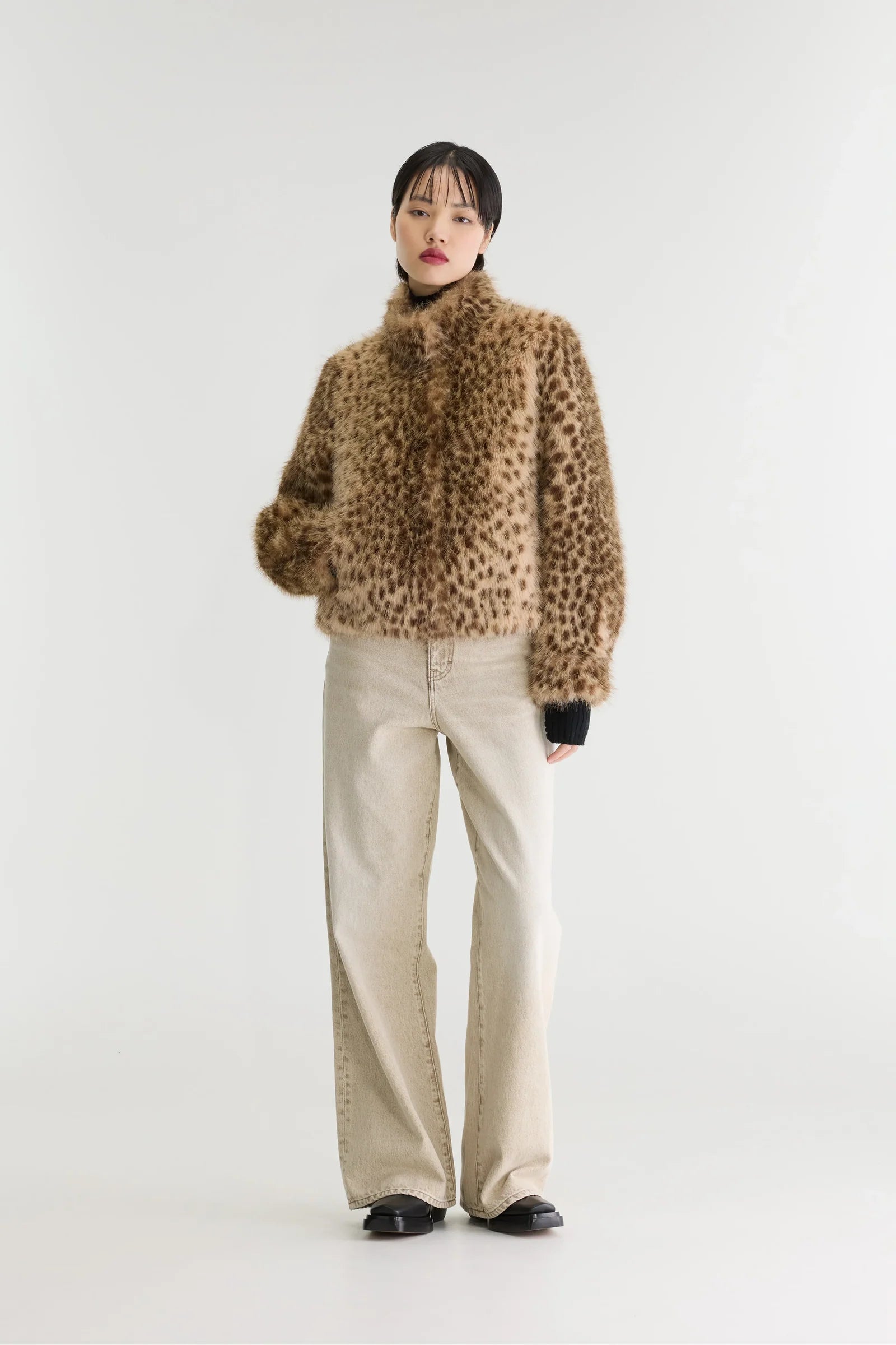 Bellerose Enjoy Faux Fur - Animal Print