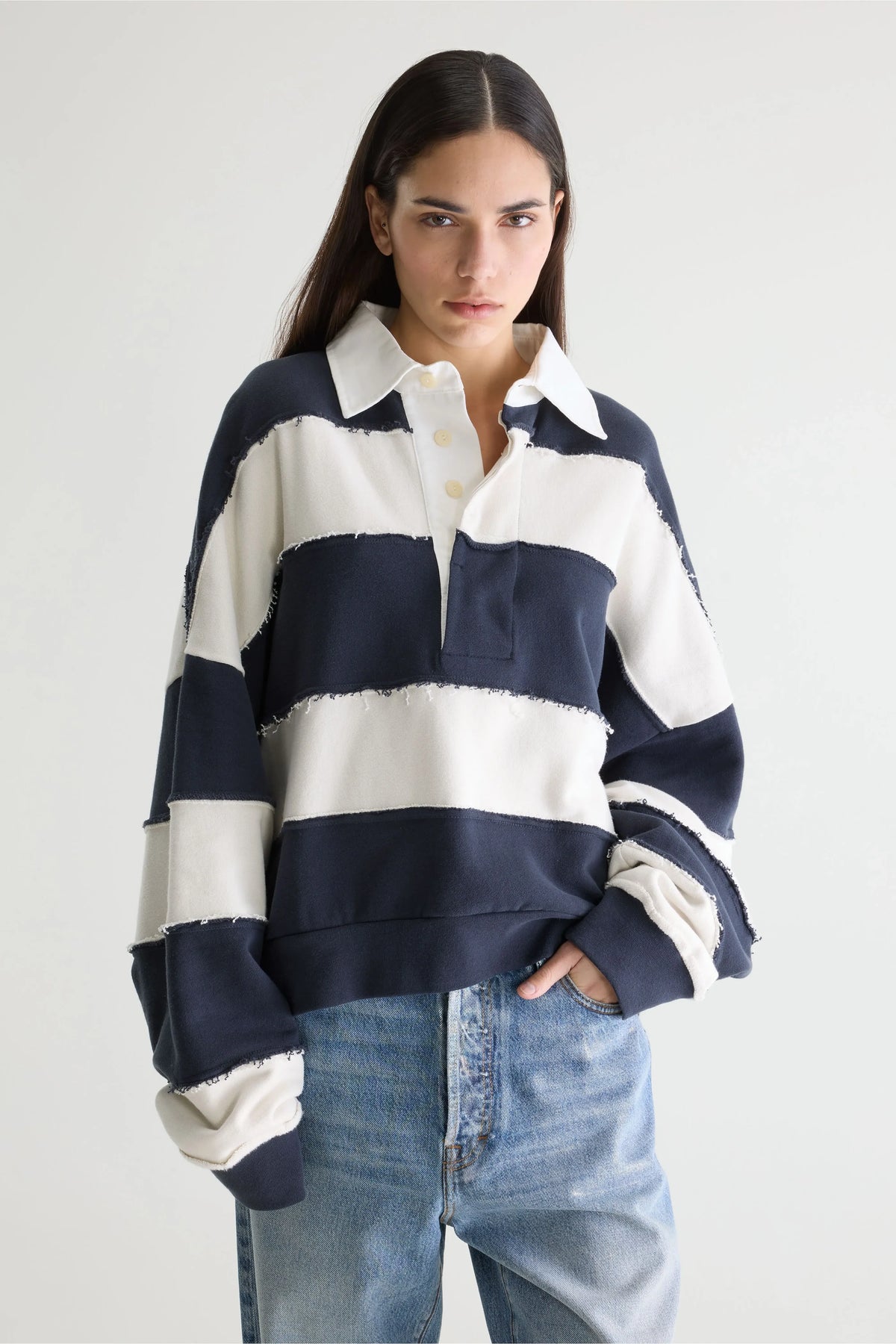 Bellerose Furen Striped Sweatshirt