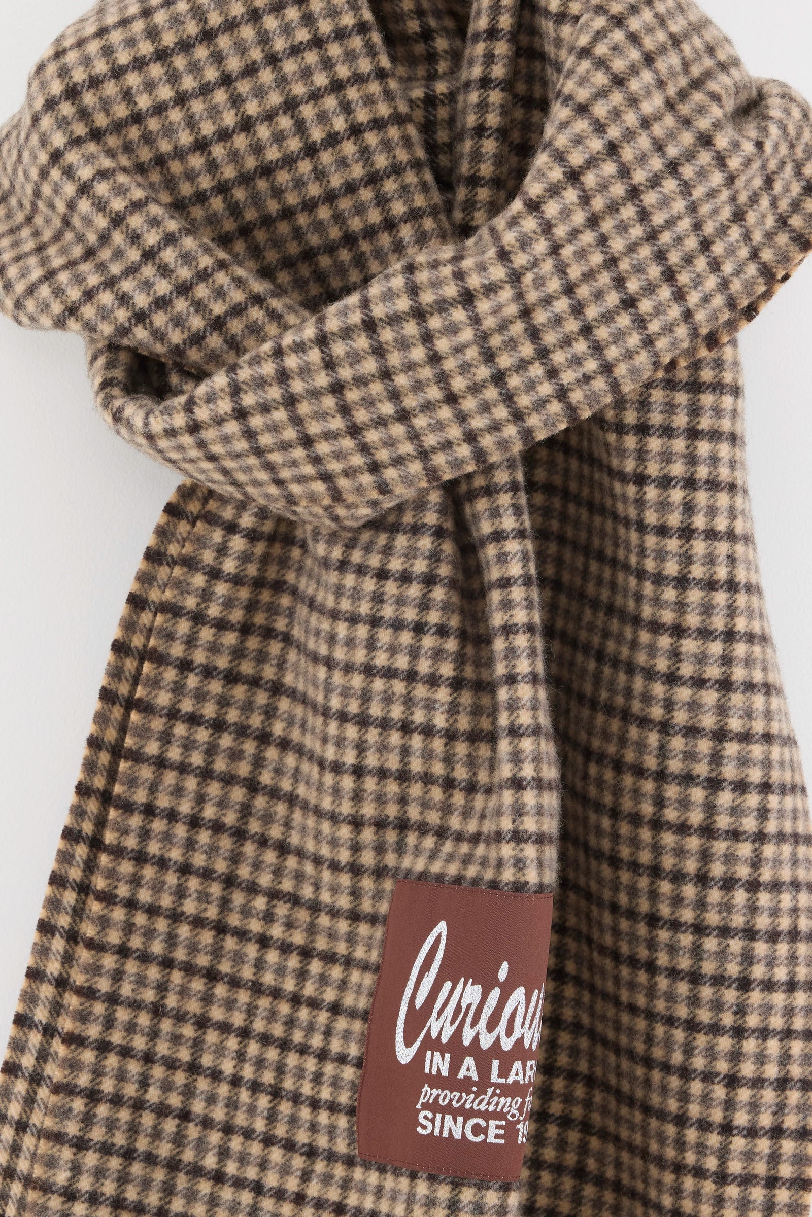 Bellerose Milan Scarf - Blue, Brown