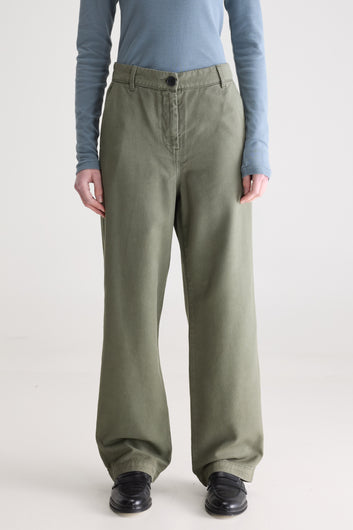 Bellerose Pace Trousers - Dusty Olive