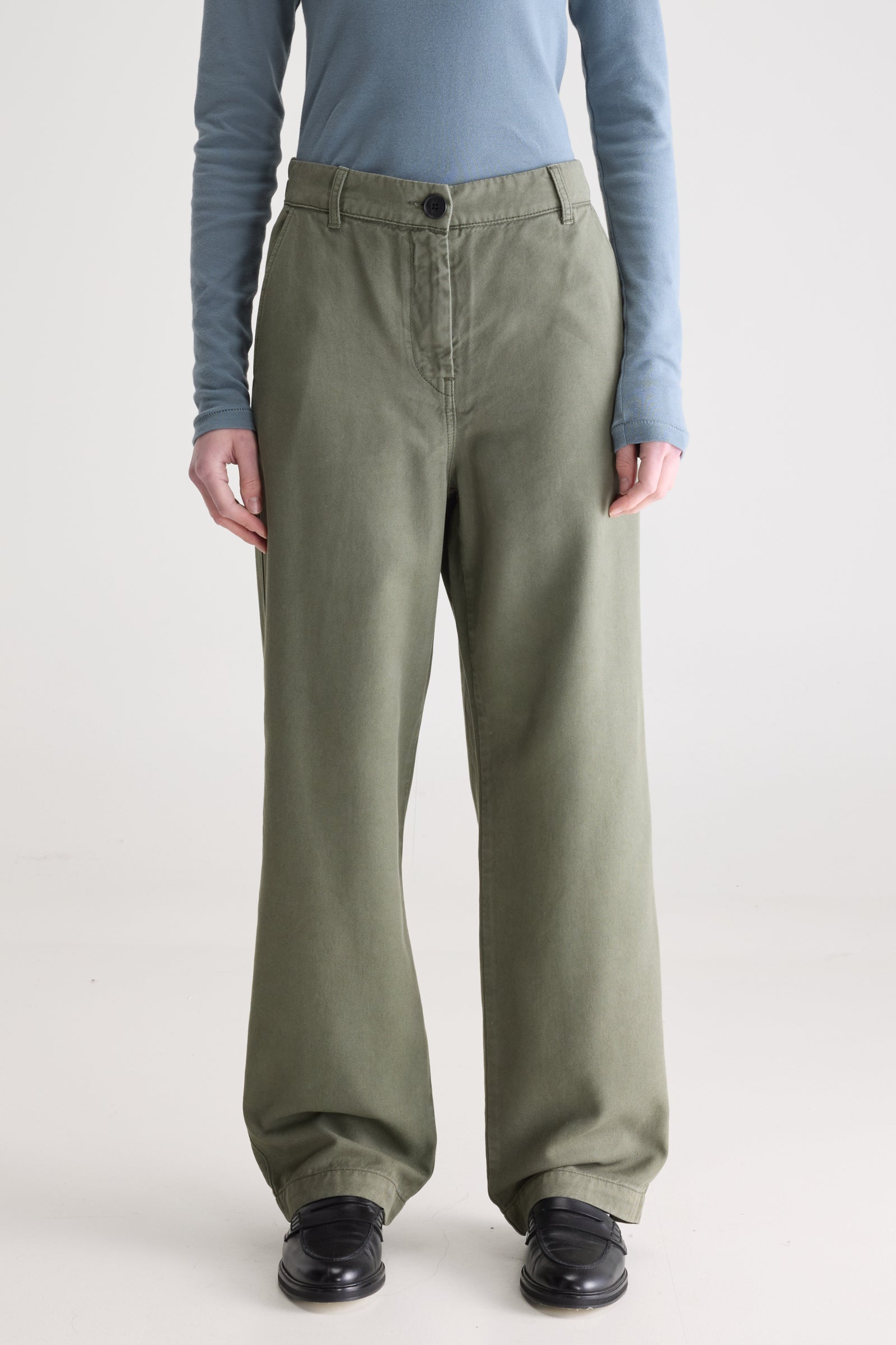Bellerose Pace Trousers - Dusty Olive