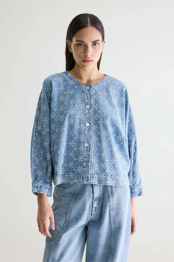 Bellerose Pinda Blouse in Denim