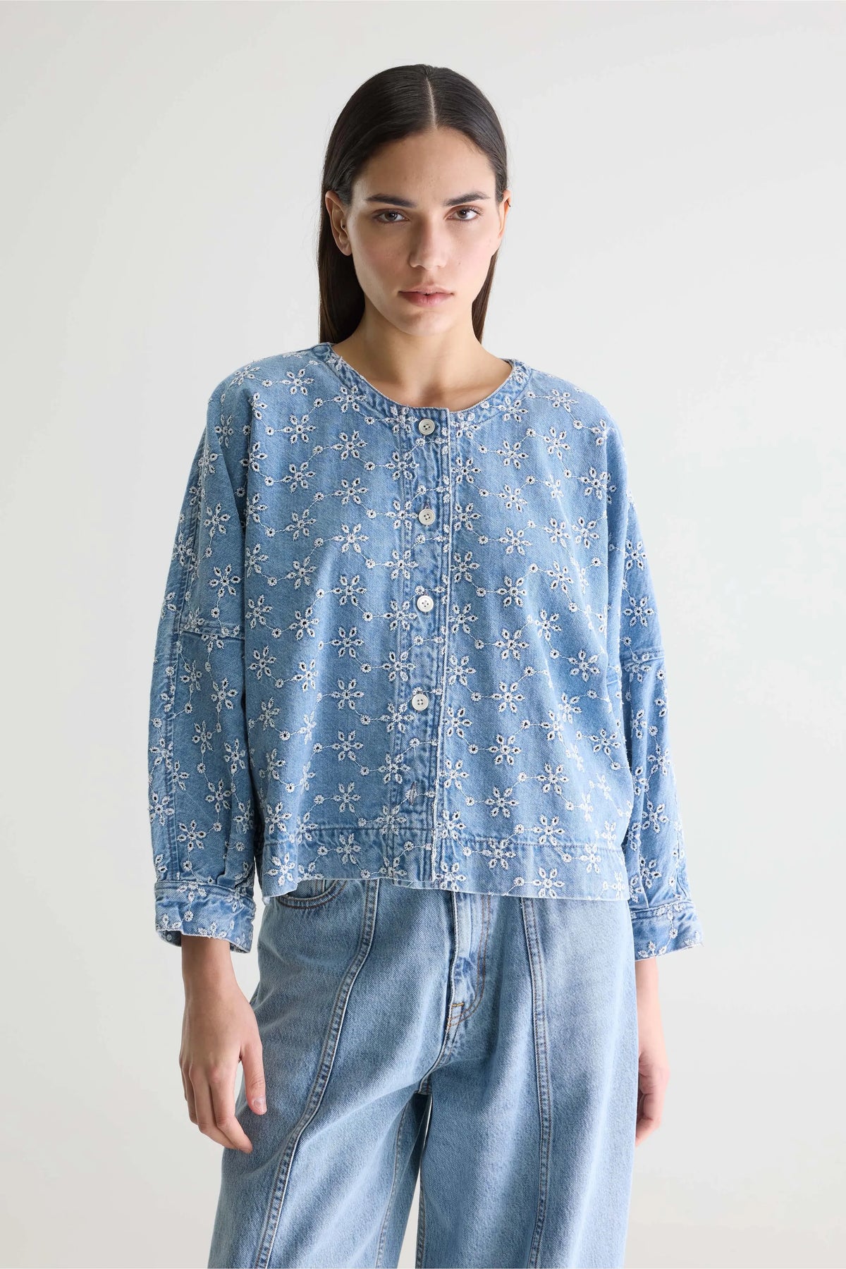 Bellerose Pinda Blouse in Denim