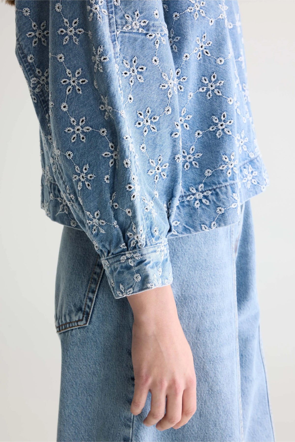 Bellerose Pinda Blouse in Denim