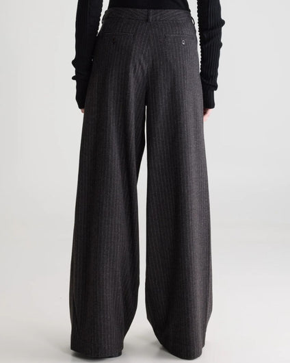 Bellerose Volkert Pinstripe Trouser - Charcoal