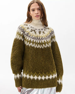 You added <b><u>Rag & Bone Beth Roll Neck Fair Isle Knit in Army</u></b> to your cart.