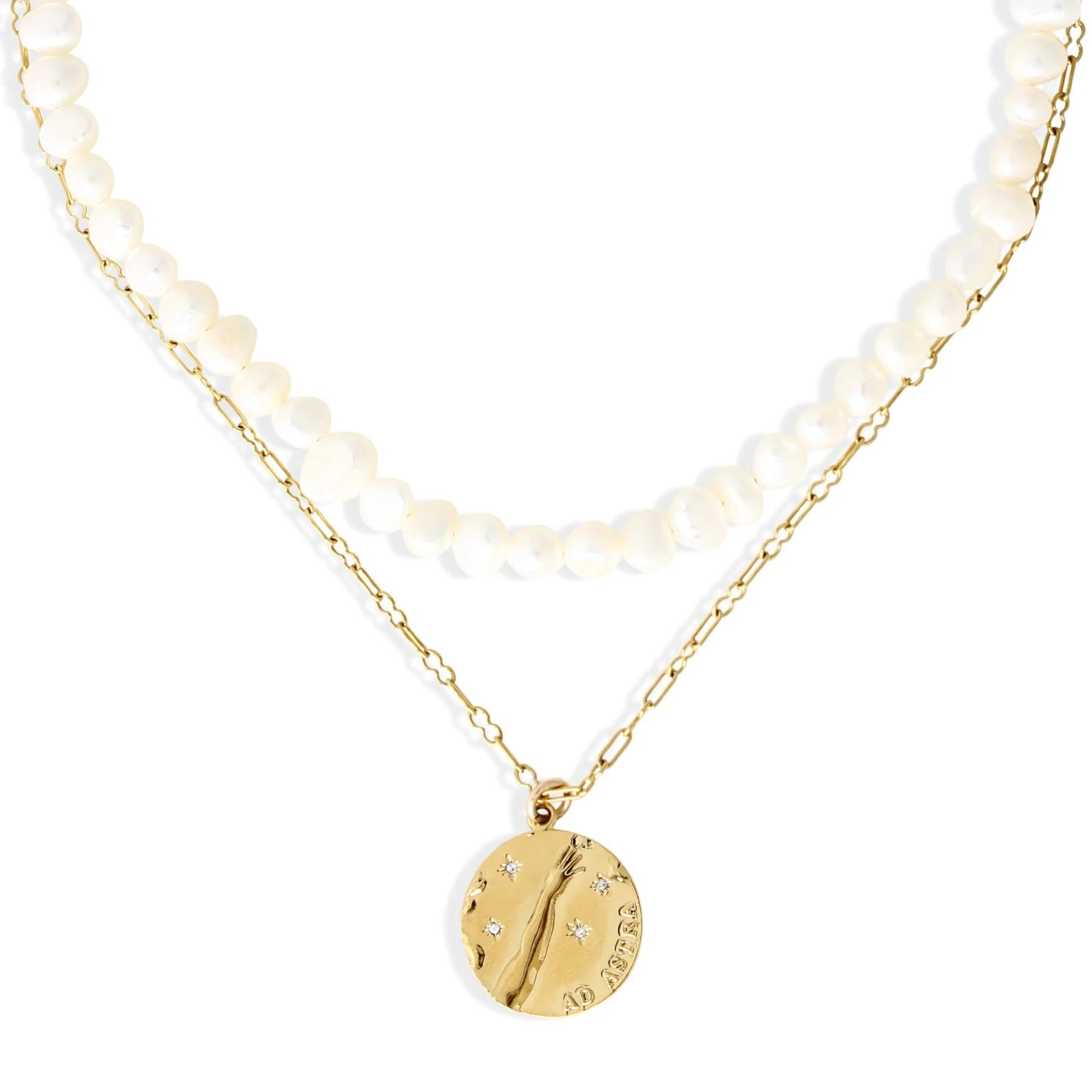 By Alona Cielo Necklace - Pearl