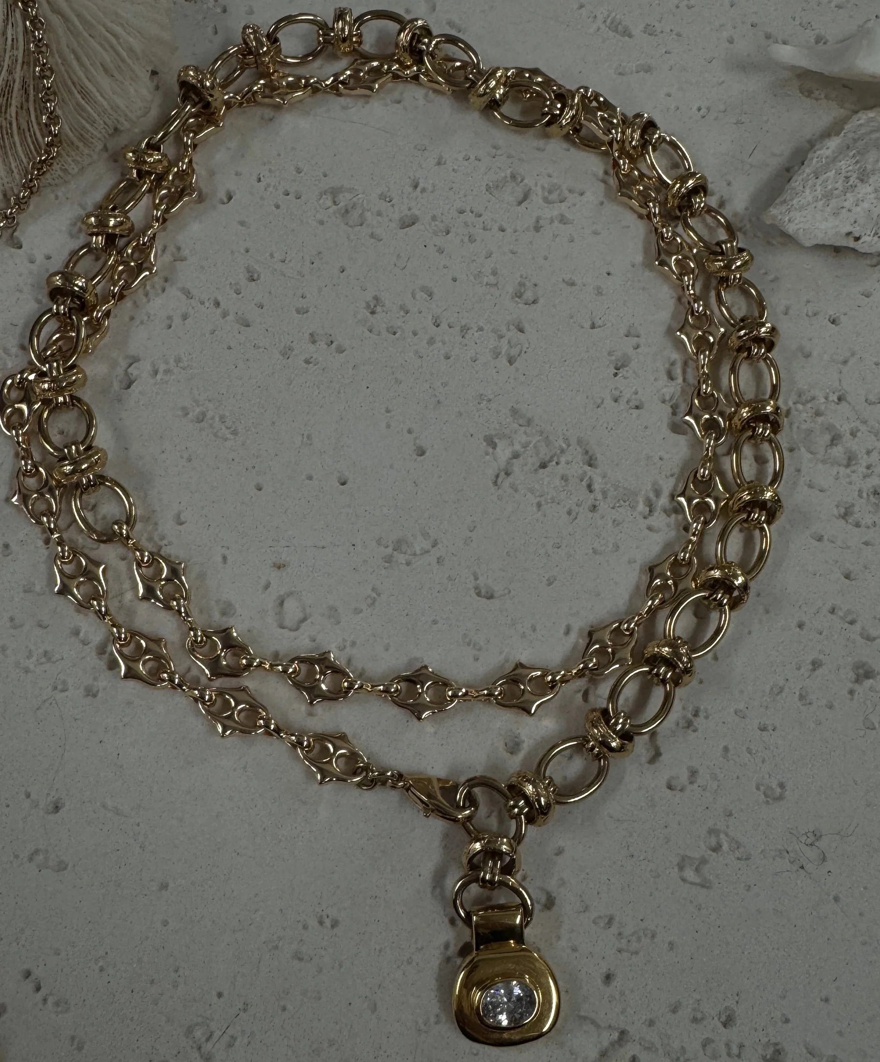 By Alona Marianne Necklace - Gold