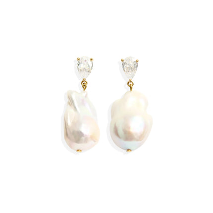 By Alona Mimi Earrings - Pearl