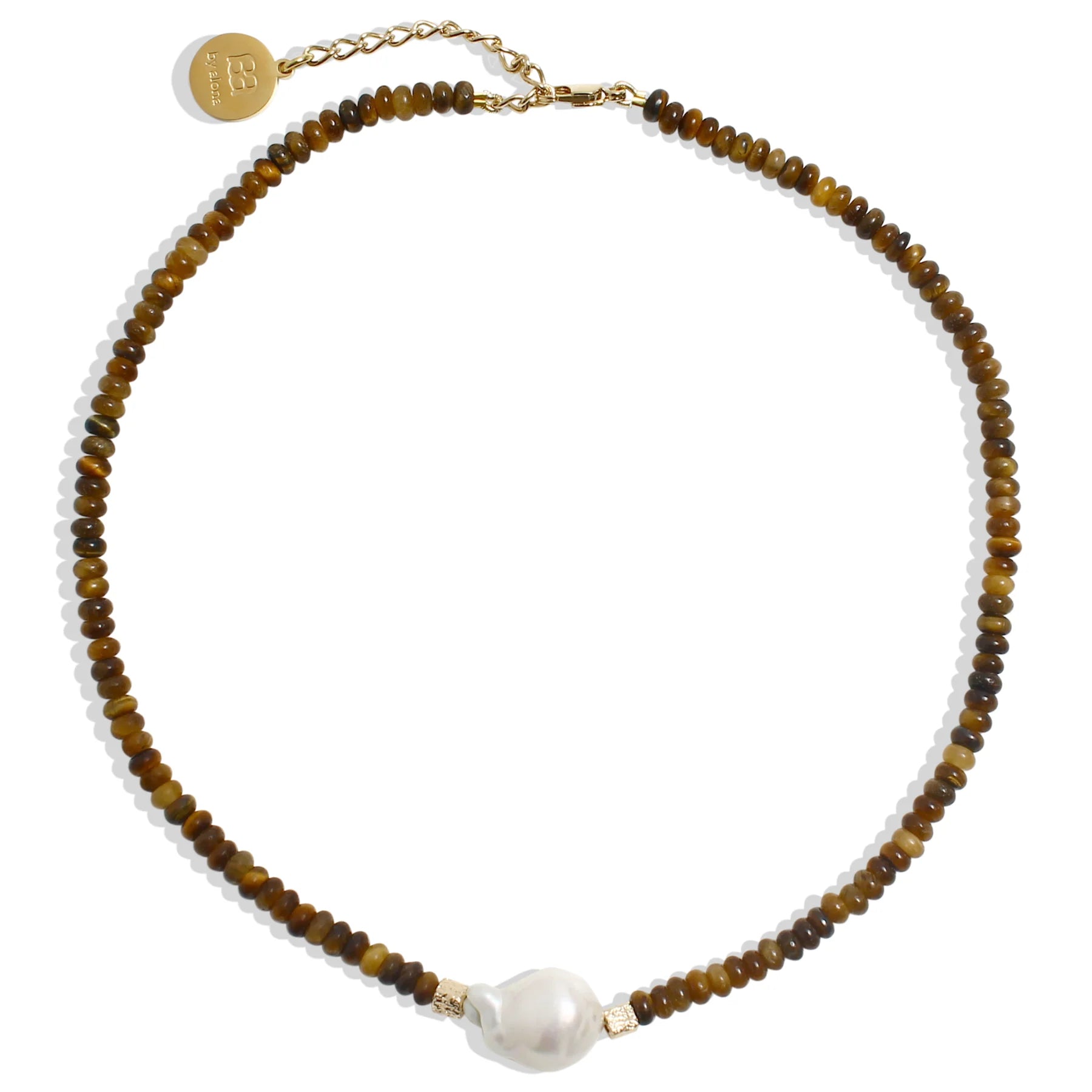 By Alona Vivienne Necklace - Tigers Eye