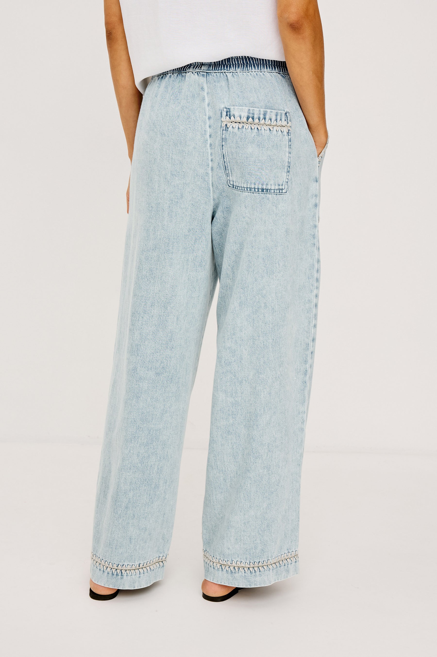 Rails Campo Trousers - Bleached Indigo Blanket
