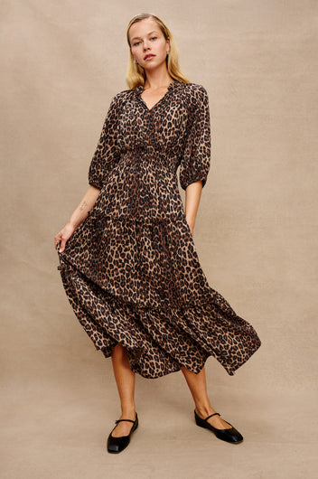 RAILS Catherine Dress in Brown Nala