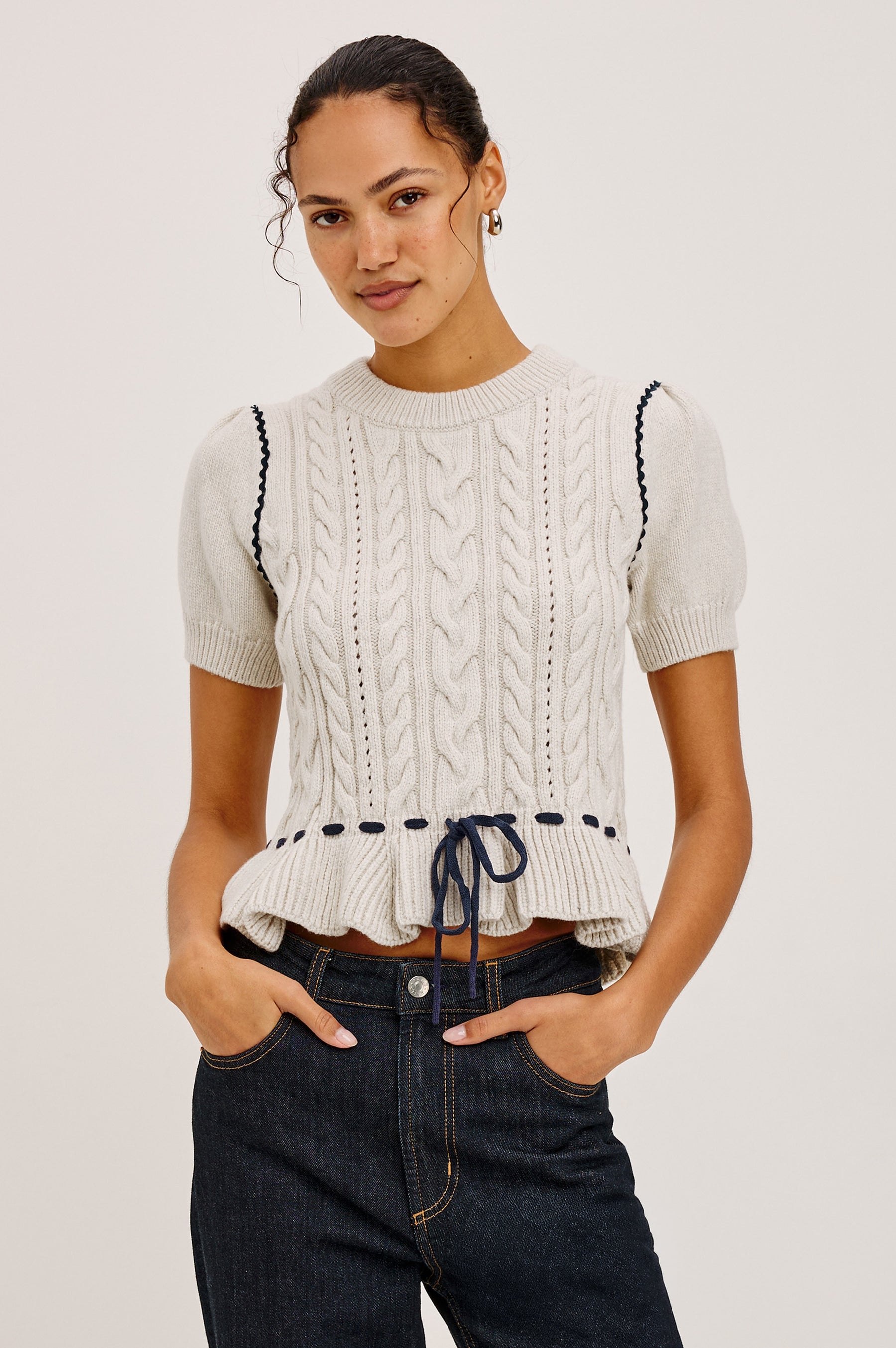 Rails Chandi Knit - Heather Oat