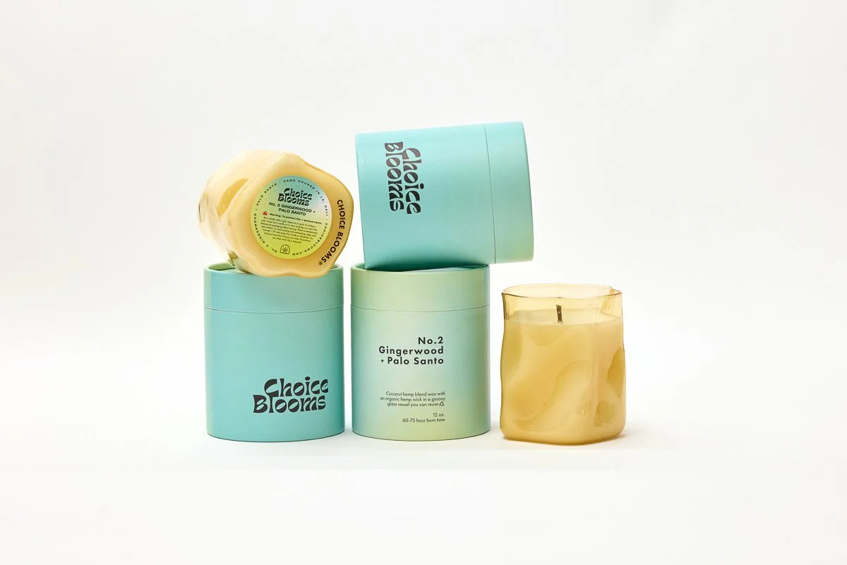 Choice Blooms No. 2 Gingerwood + Palo Santo Candle