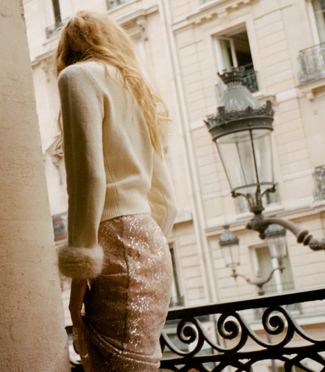 DÔEN Clara Cashmere Cardigan - Vanilla