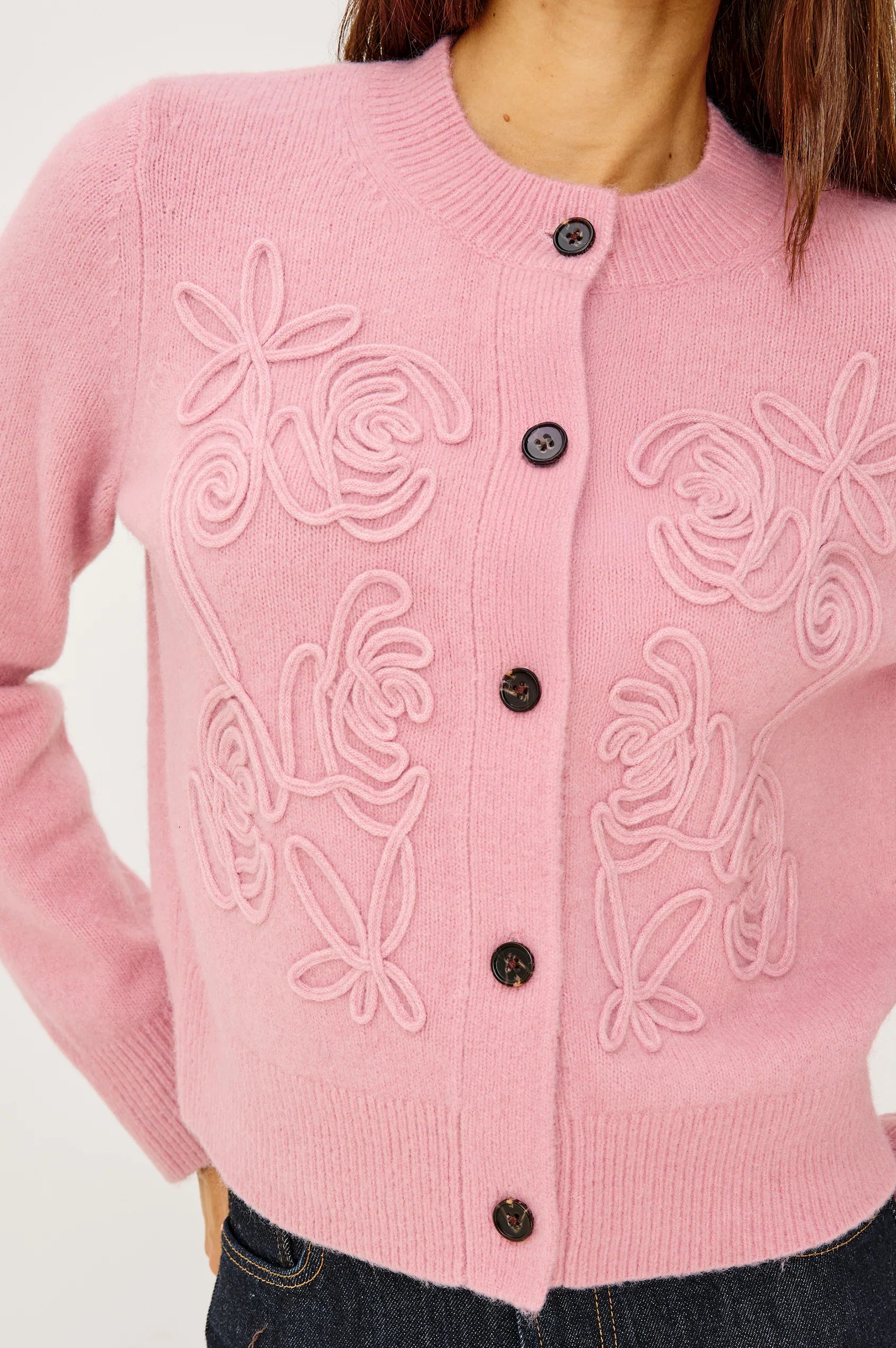 Rails Coralee Knit Cardigan in Ballet