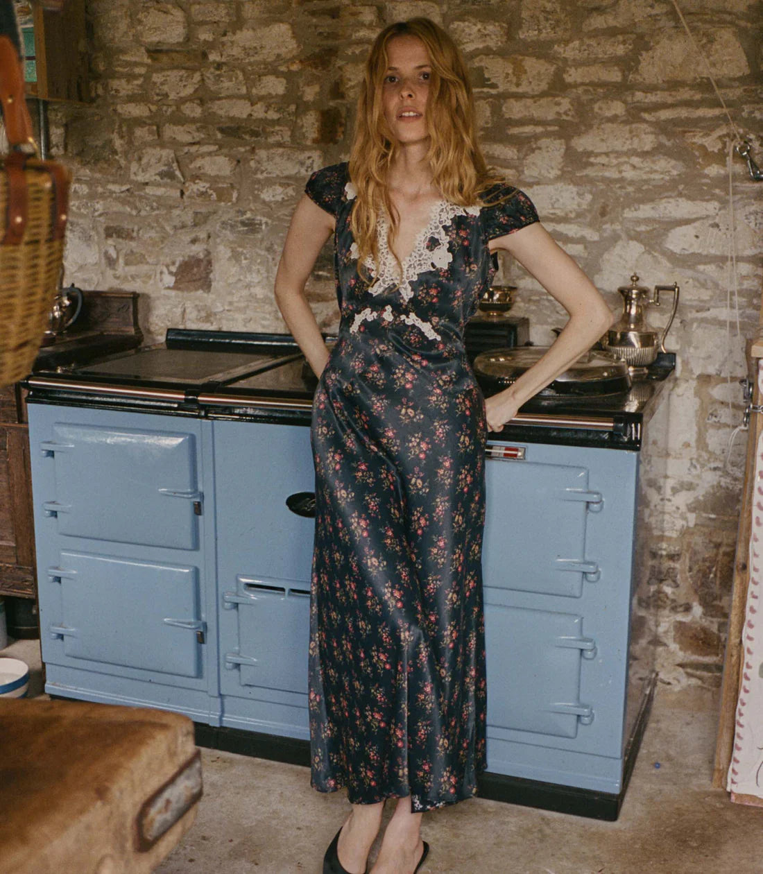 DÔEN Coraline Dress in Fleur Du Palais