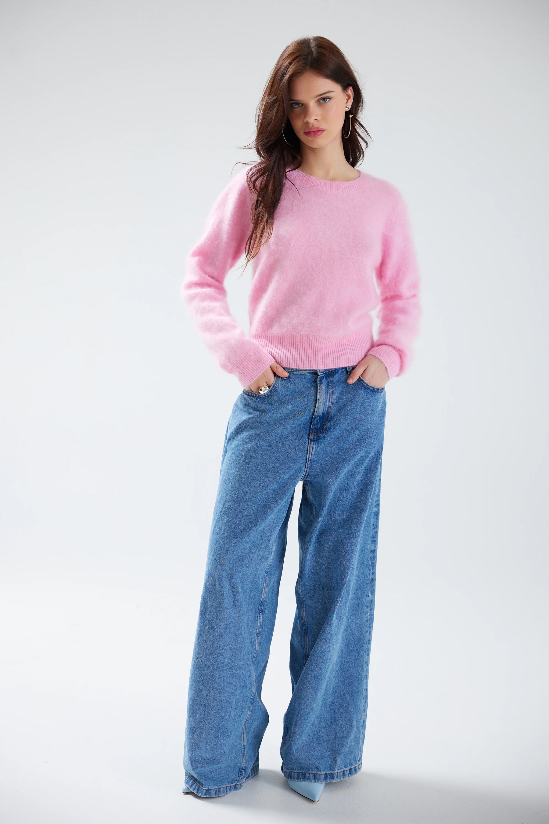Colorush Brushed Wendy Crew in Primrose