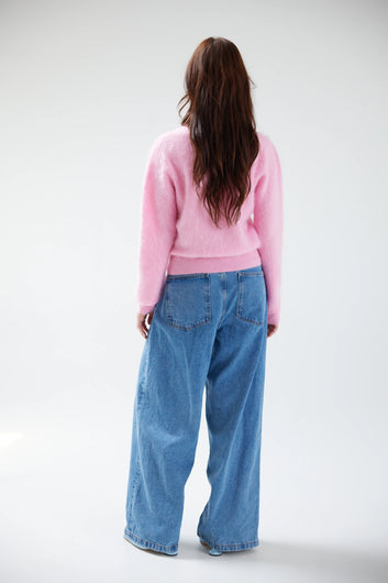 Colorush Brushed Wendy Crew in Primrose