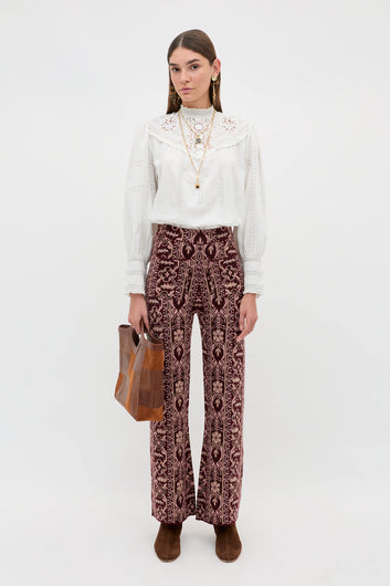 RIXO Ceara Trouser - Tapestry Bloom Multi