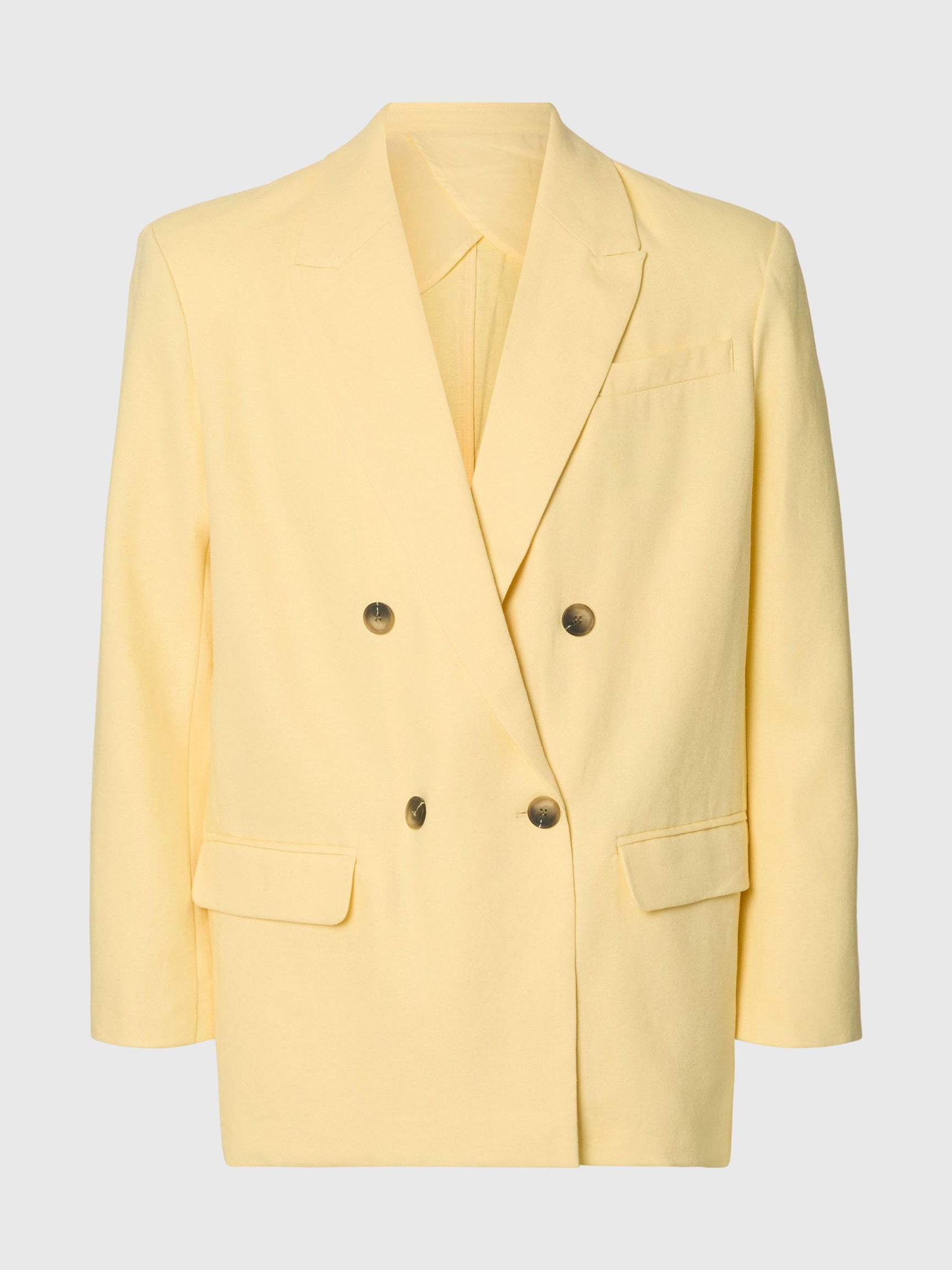 SELECTED Oversized Marlie Blazer in Italian Straw