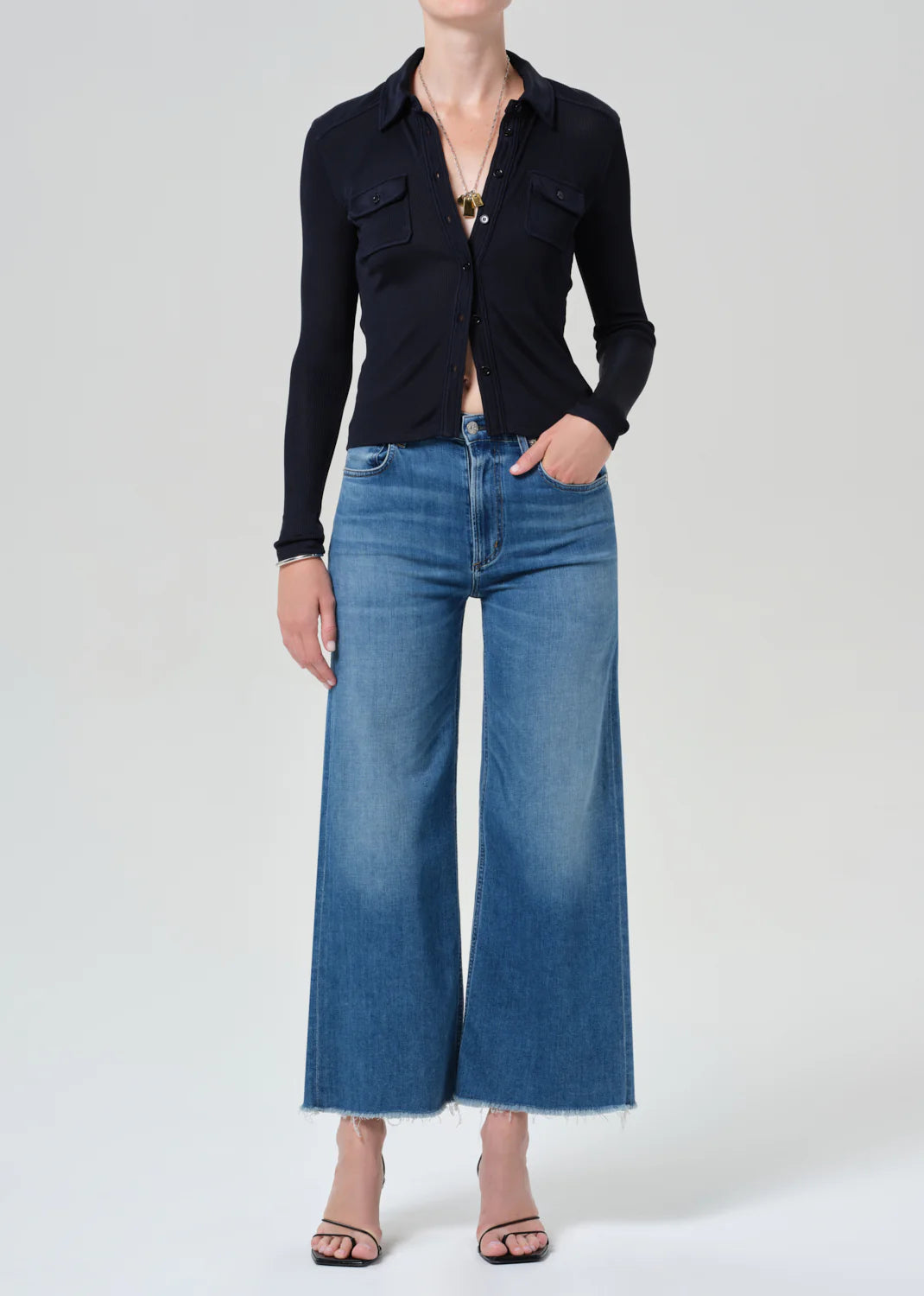 Citizens of Humanity Lyra Wide Leg in Verve