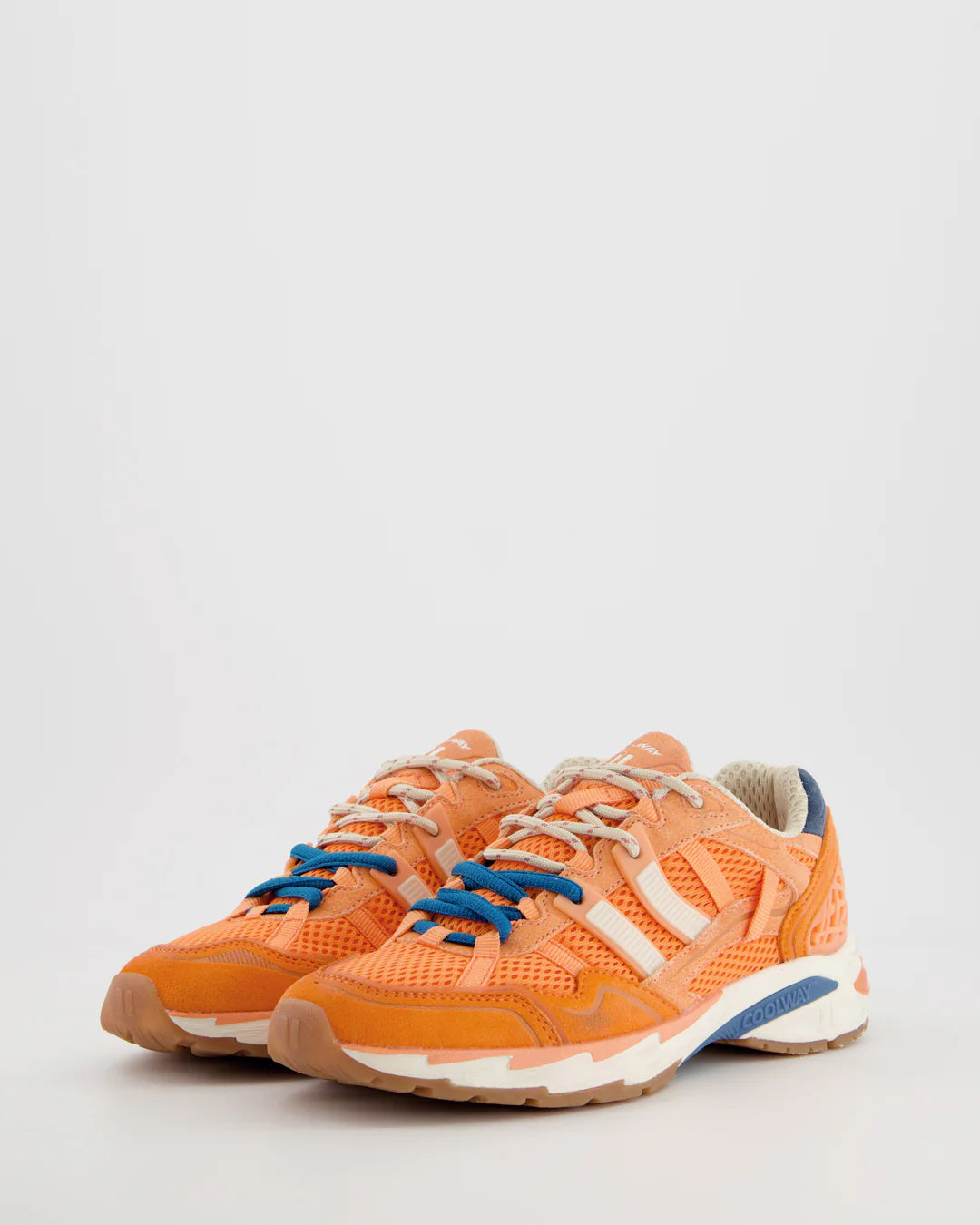 Coolway 2003 in Orange is a vintage-inspired runner that blends sporty heritage with modern street style