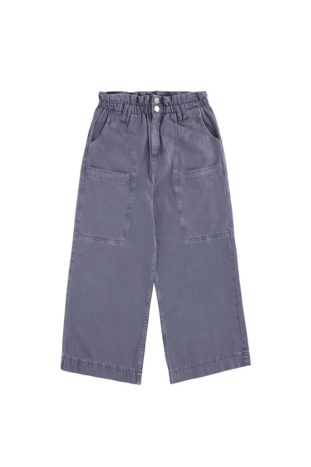 S&M Louis Pant in Washed Denim