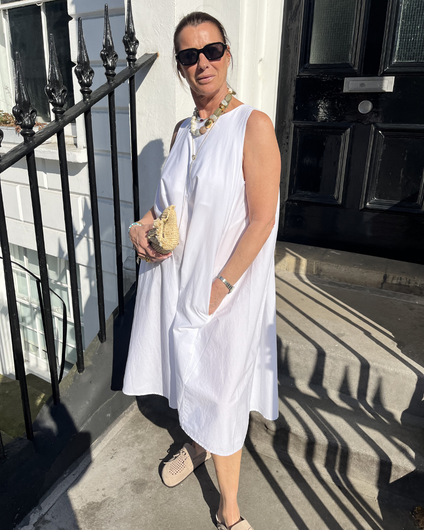 Crossley Pollam SL Dress in White