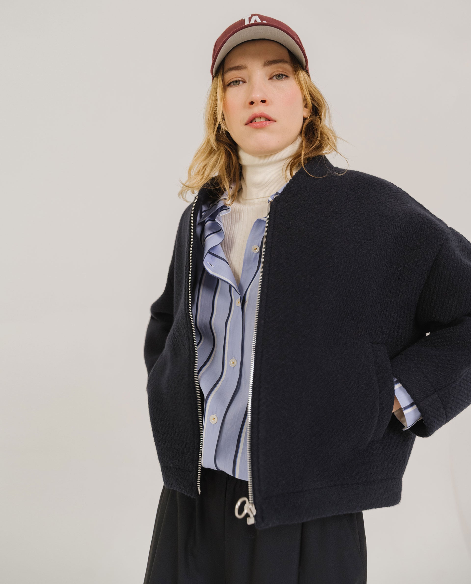Tinsels Dalton Heroes Jacket in Navy