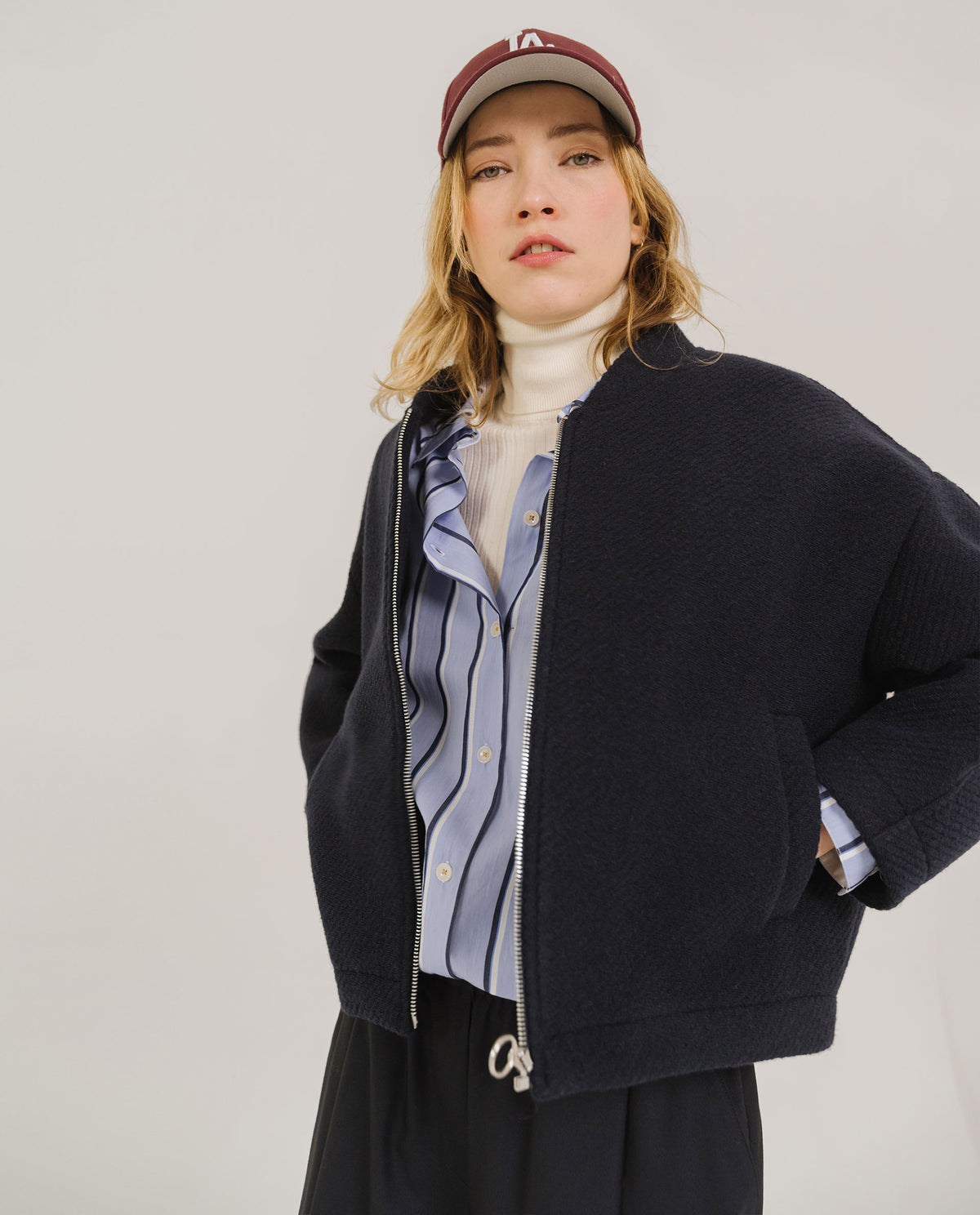 Tinsels Dalton Heroes Jacket in Navy