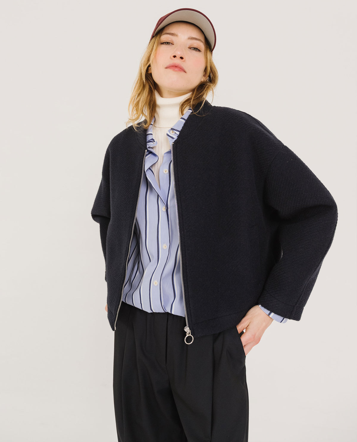 Tinsels Dalton Heroes Jacket in Navy
