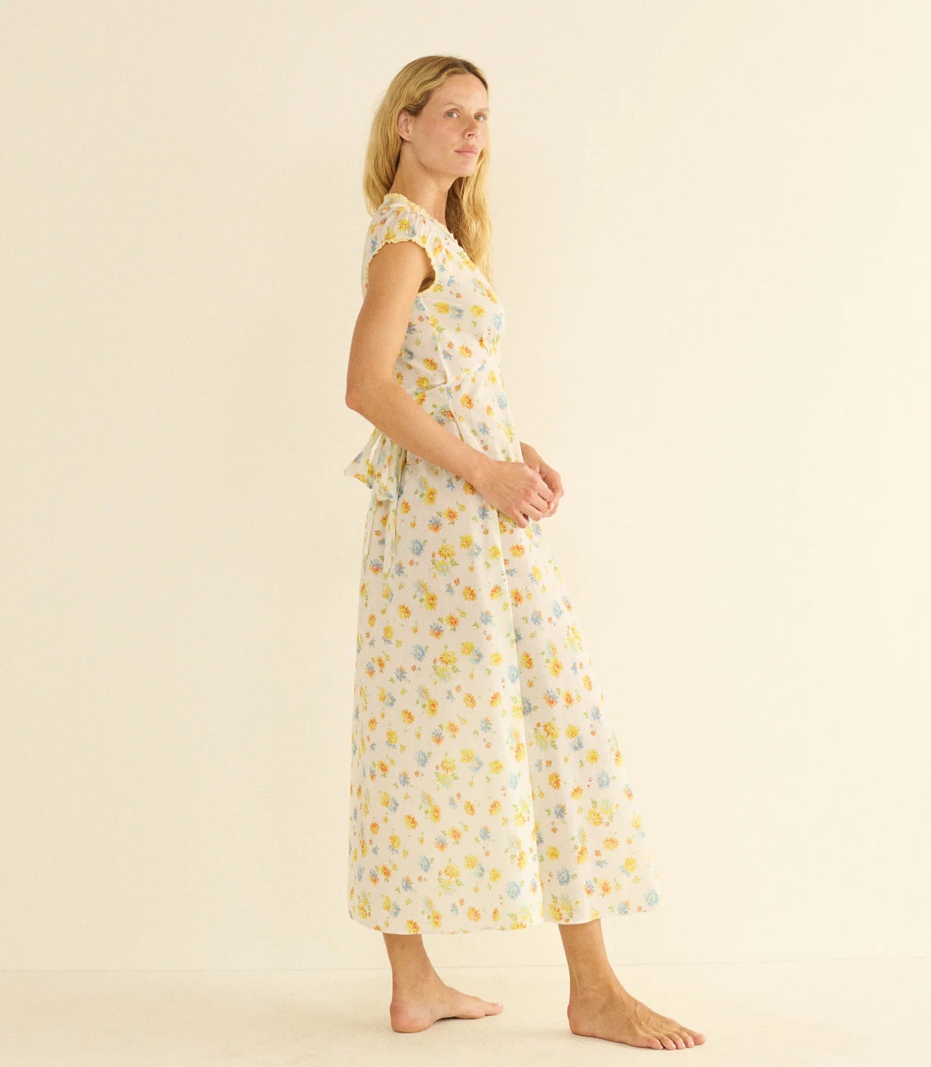 DÔEN Helia Dress - Dahlia Floral