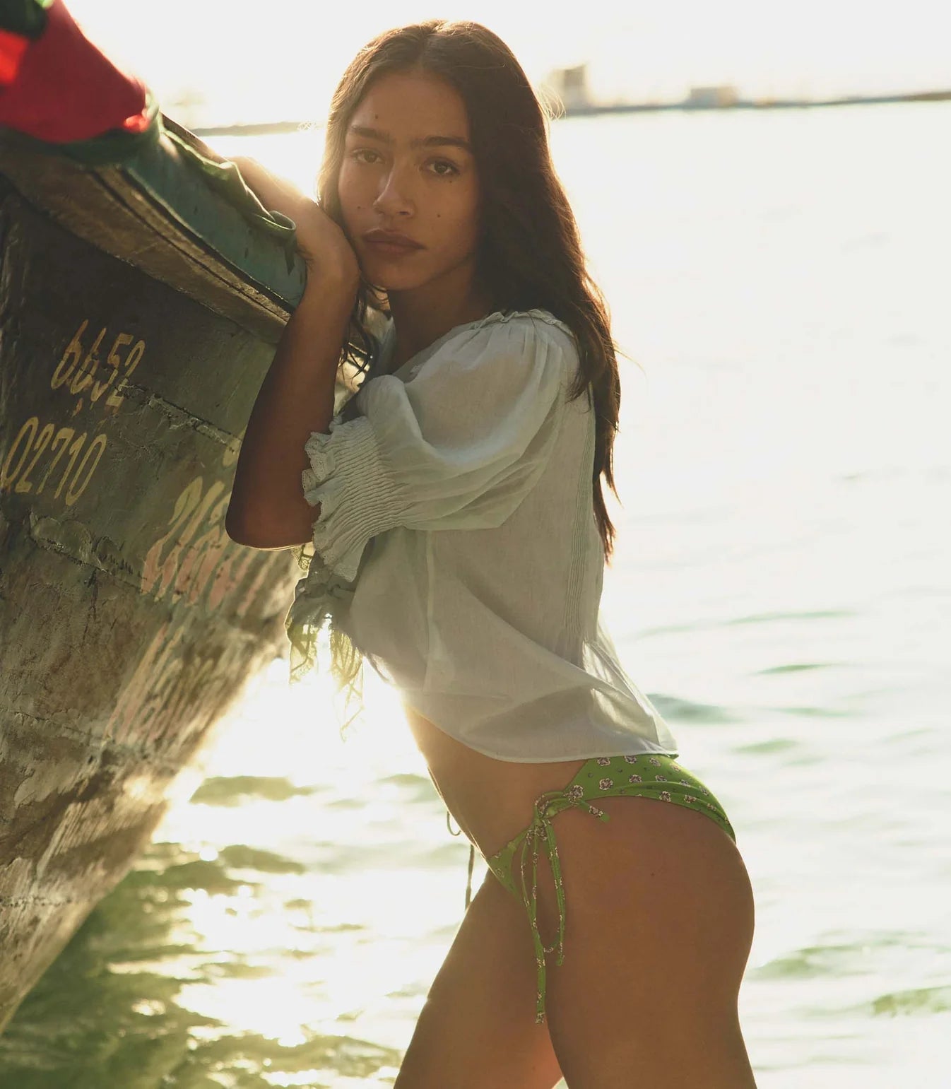 DÔEN Henri Top - Seafoam