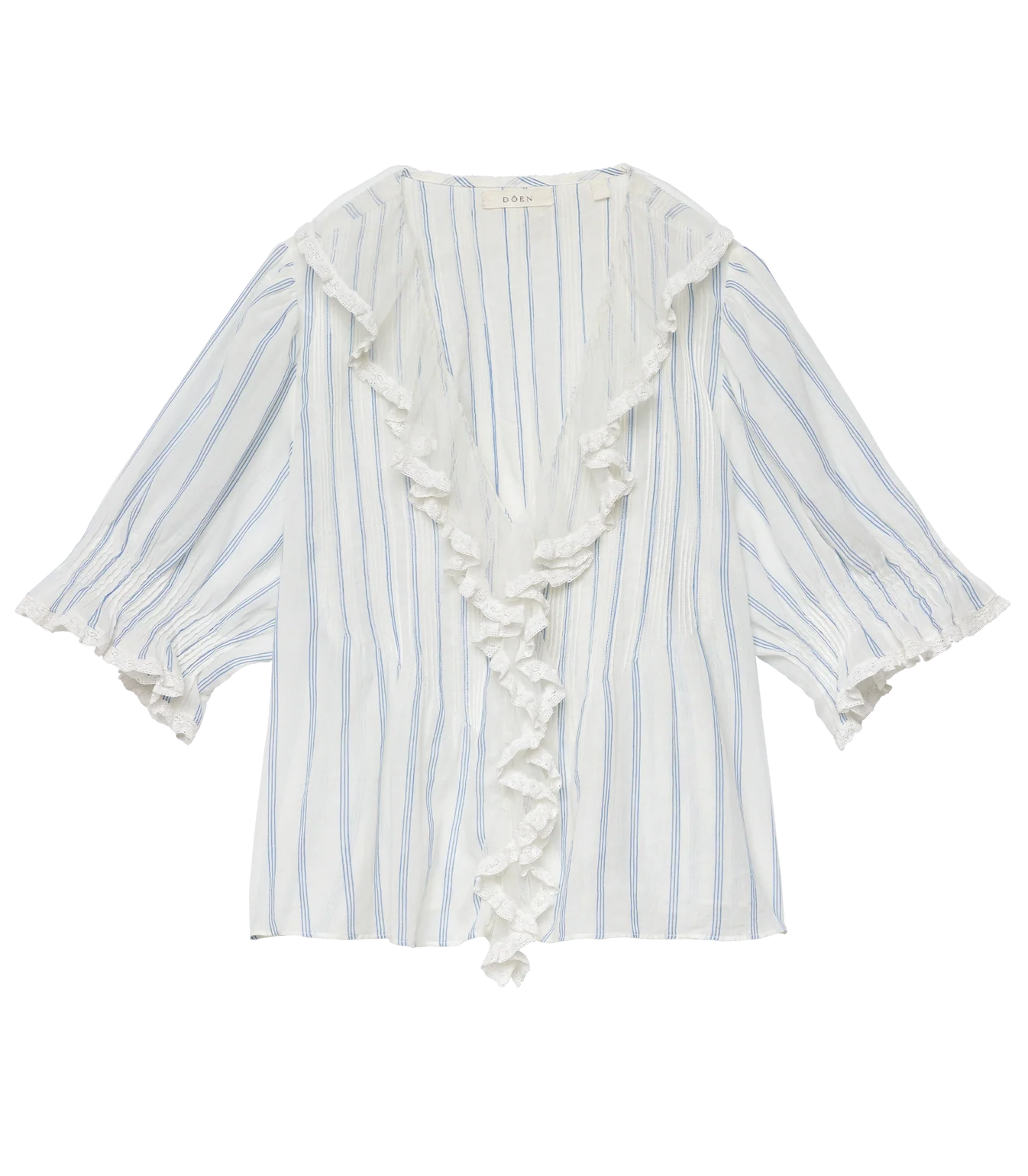 DÔEN Henri Top in Saint-Aurélie Stripe
