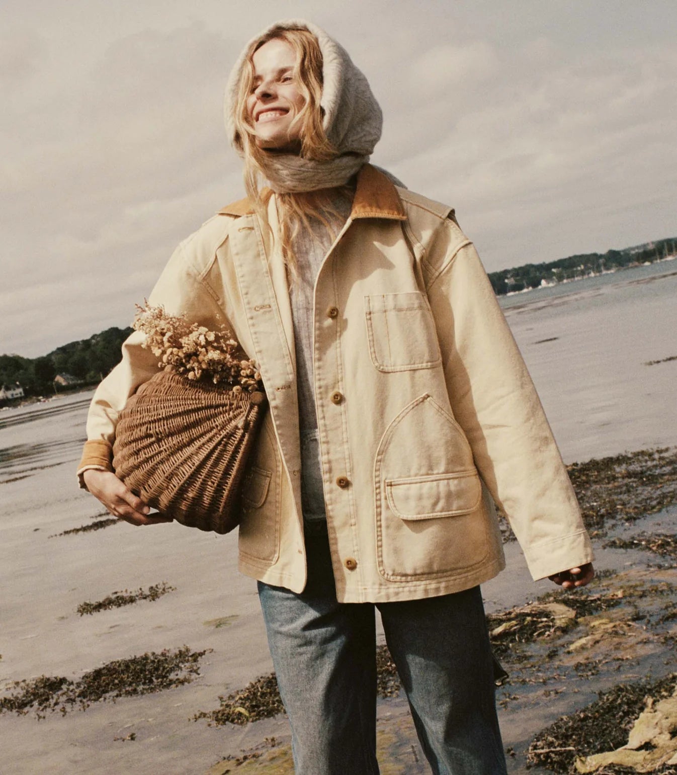DÔEN Pascual Jacket in Straw