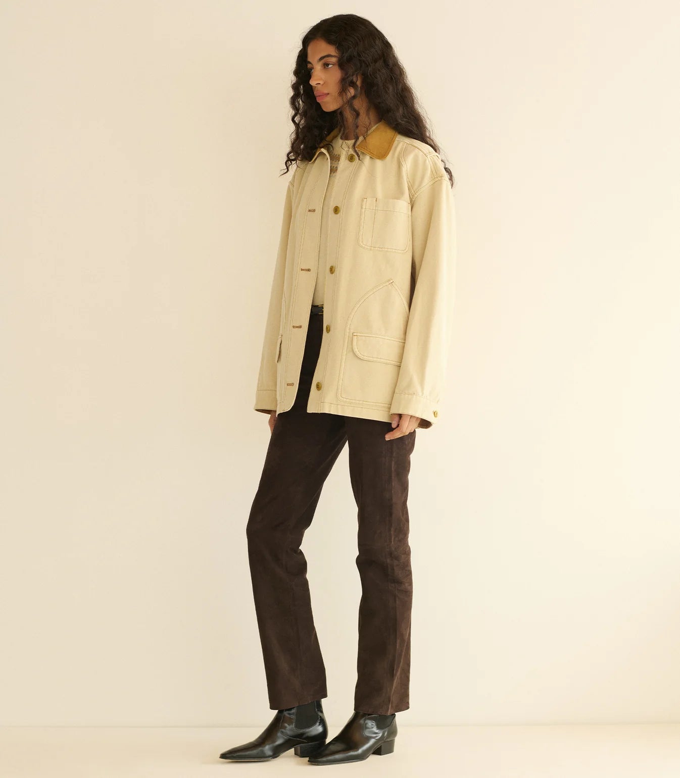 DÔEN Pascual Jacket in Straw