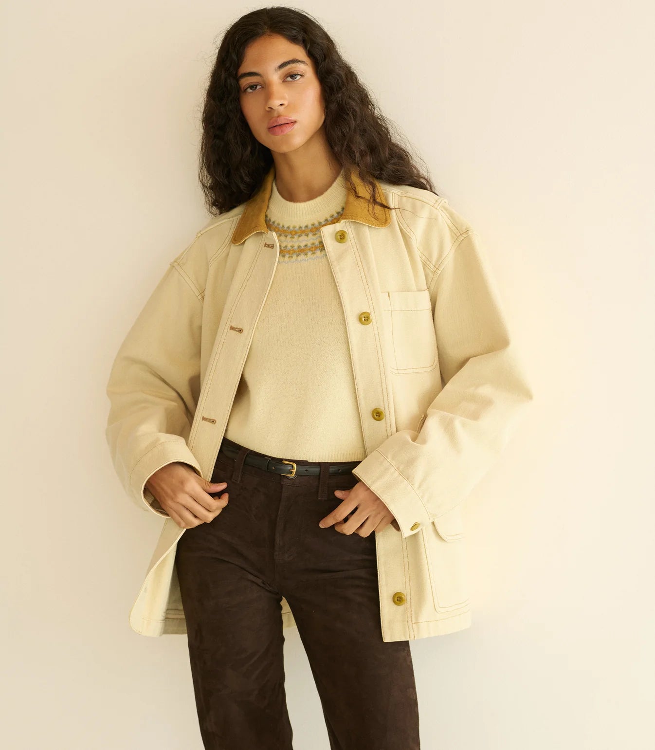 DÔEN Pascual Jacket in Straw