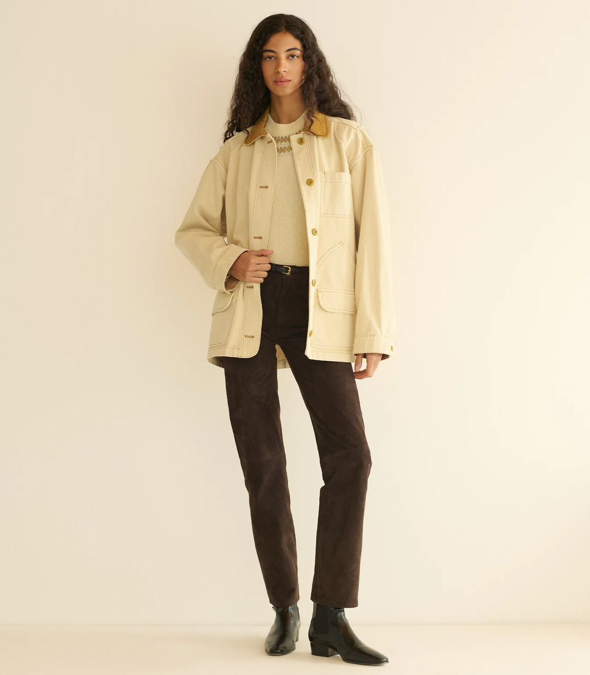 DÔEN Pascual Jacket in Straw