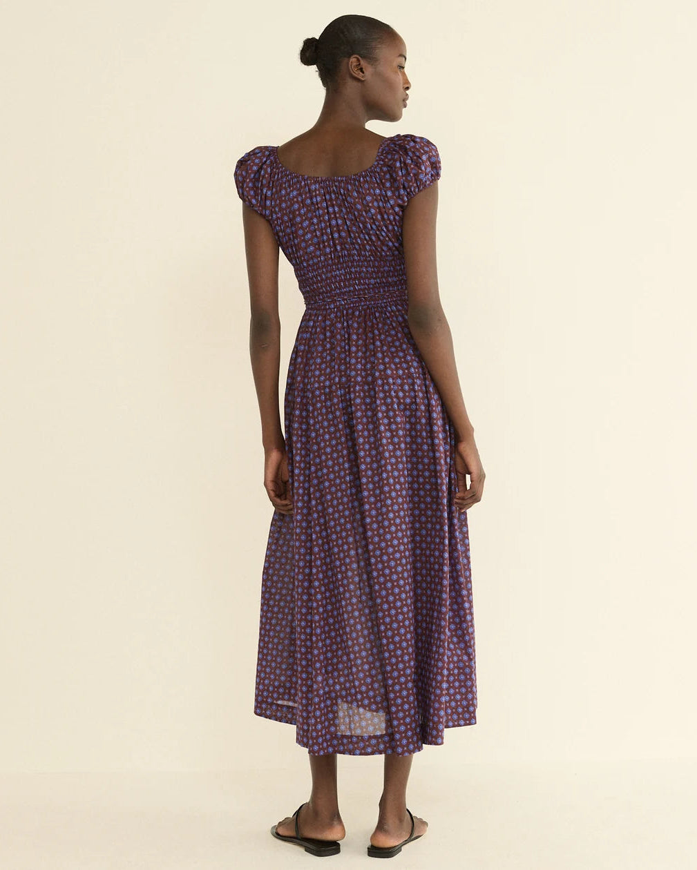 DÔEN Quinelle Dress - Menorca Foulard