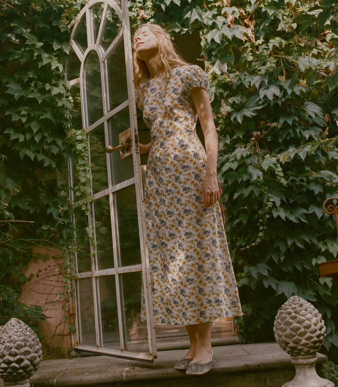 DÔEN Rhodia Dress in Narcissus Bloom