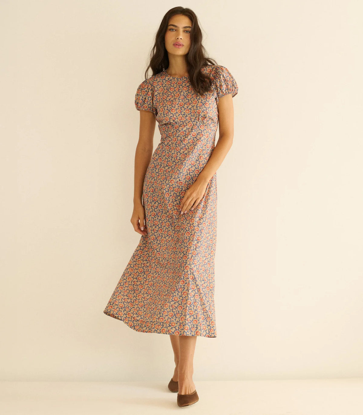 DÔEN Rhodia Dress in Jardin Du Soleil