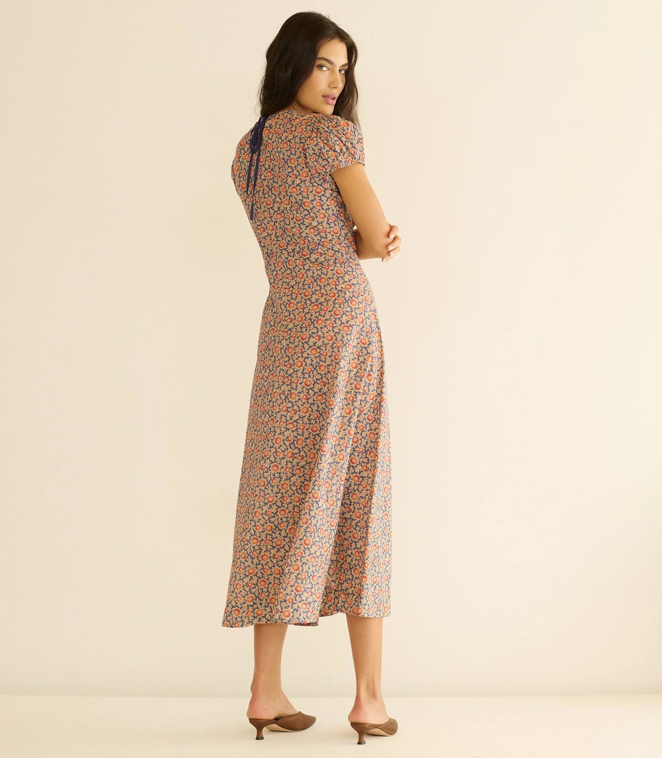DÔEN Rhodia Dress in Jardin Du Soleil