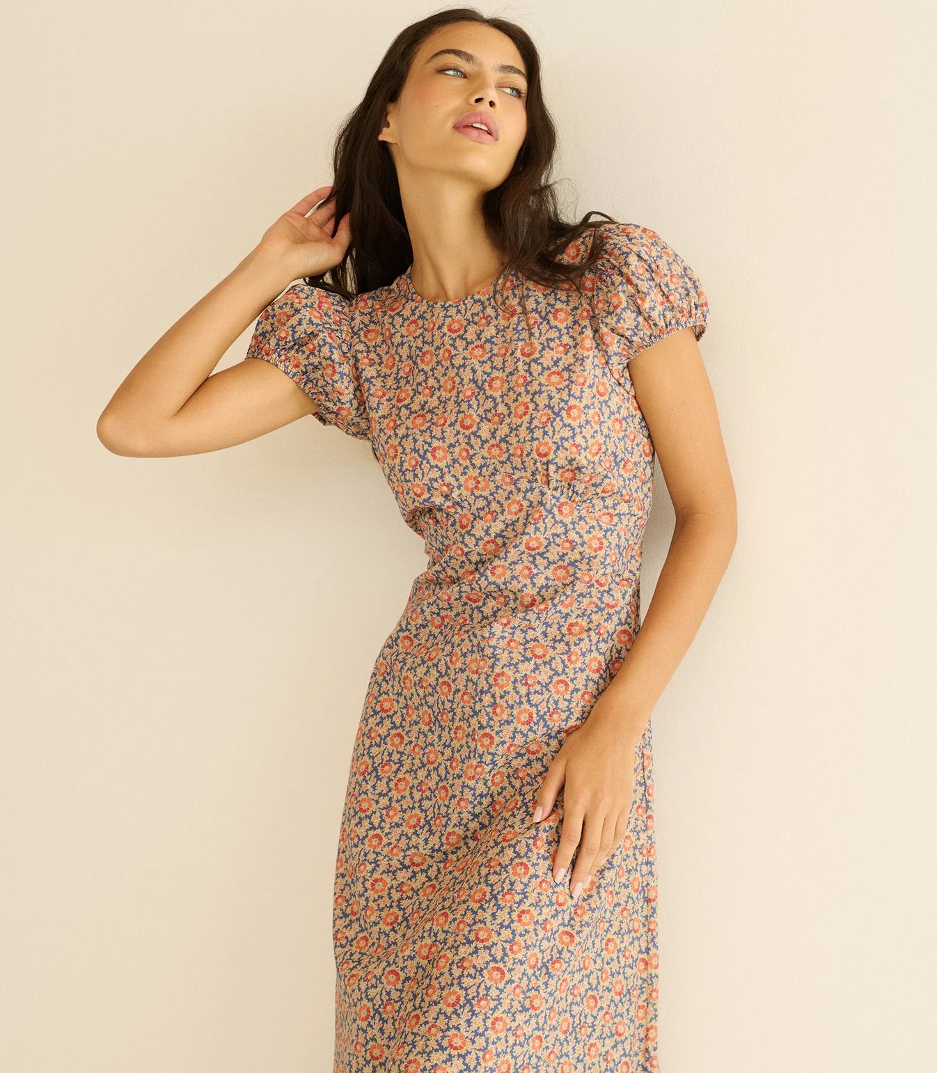 DÔEN Rhodia Dress in Jardin Du Soleil