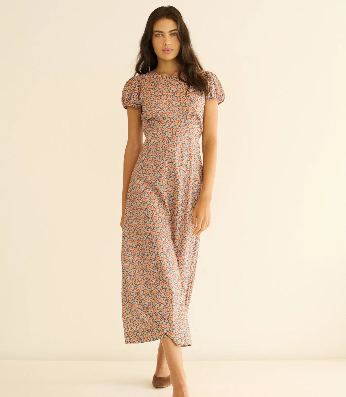 DÔEN Rhodia Dress in Jardin Du Soleil