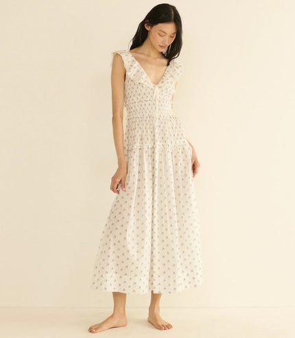 DÔEN Sorina Dress - Petit Posy Calico