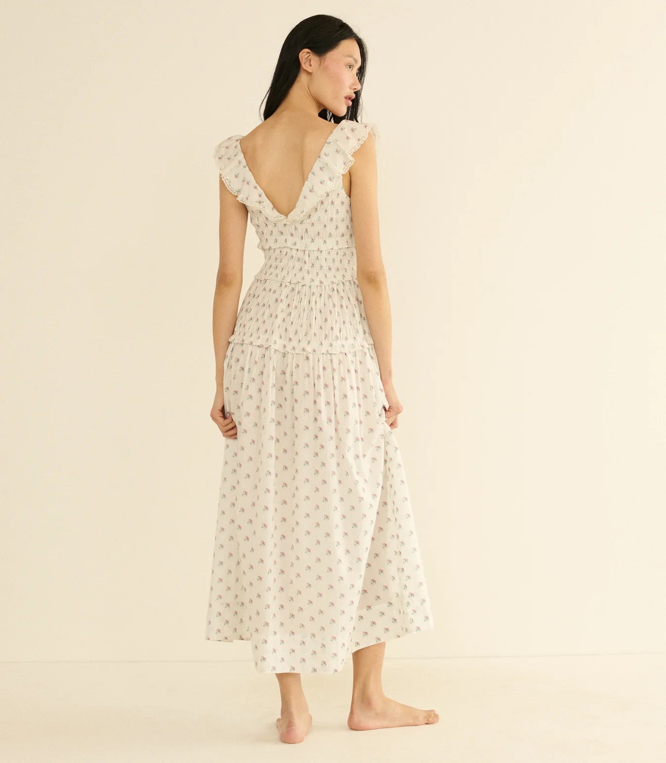 DÔEN Sorina Dress - Petit Posy Calico