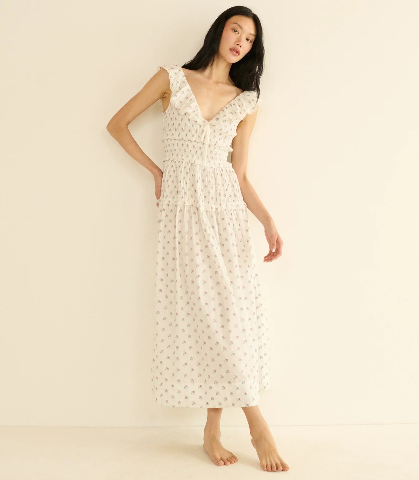 DÔEN Sorina Dress - Petit Posy Calico