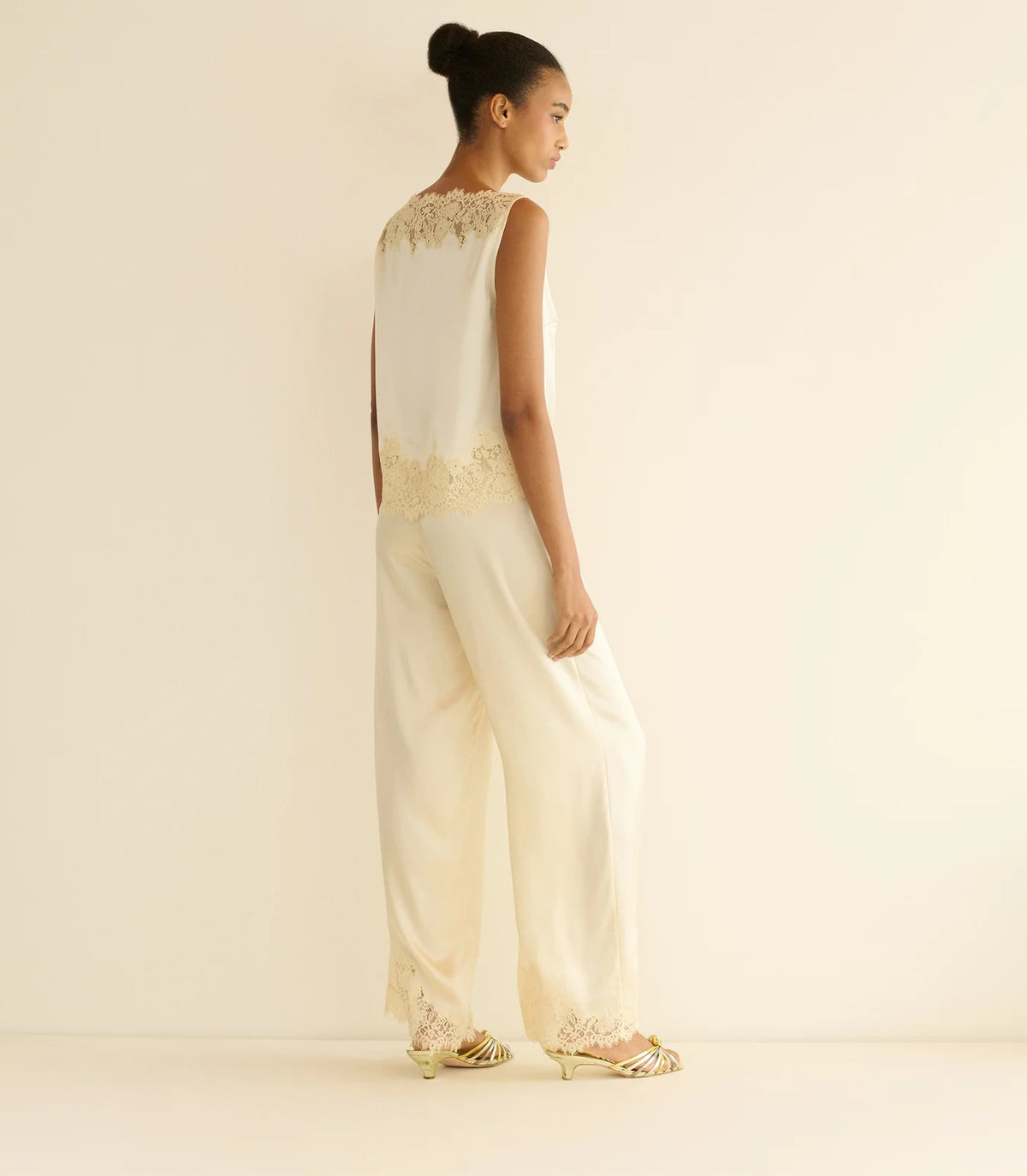 DÔEN Viviane Top in Sea Salt